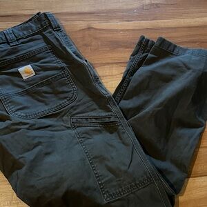 Carhartt Men's Dark Gray Chinos Relaxed Fit